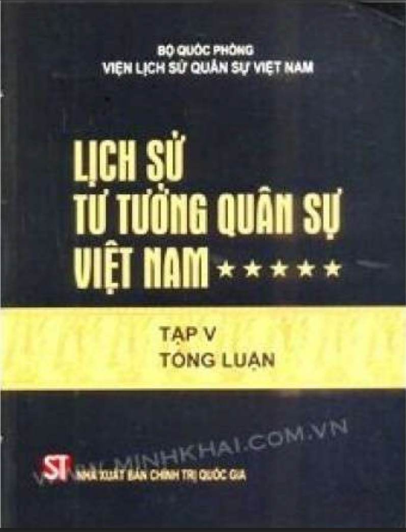 Lịch sử tư tưởng việt nam tập 5