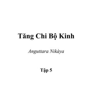 Sách kinh tăng chi bộ - tập 5